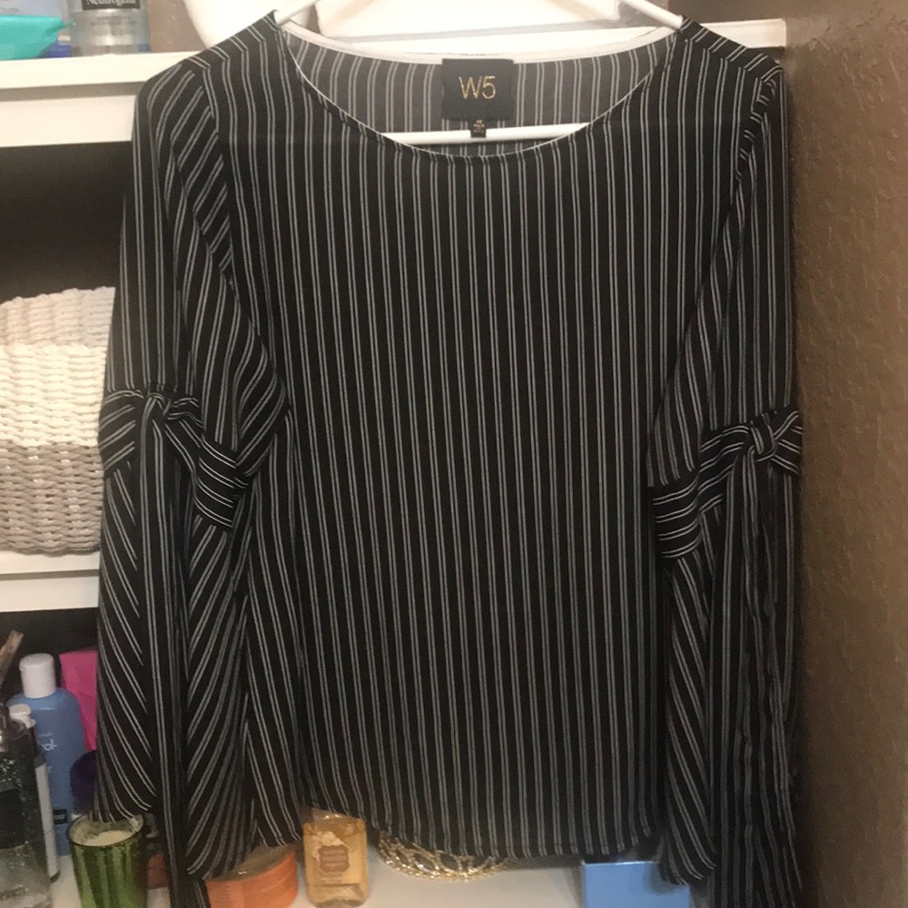 Longsleeve striped blouse